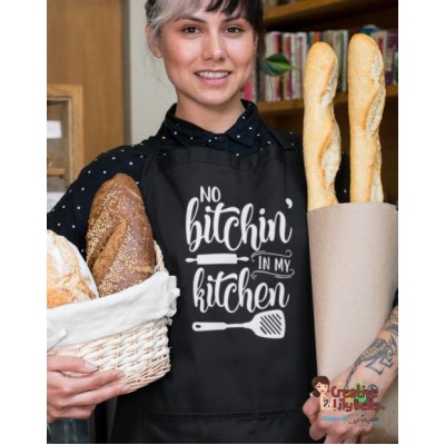 TABLIER apron no bitchin in my kitchen tb23-no bitchin in my kitchen